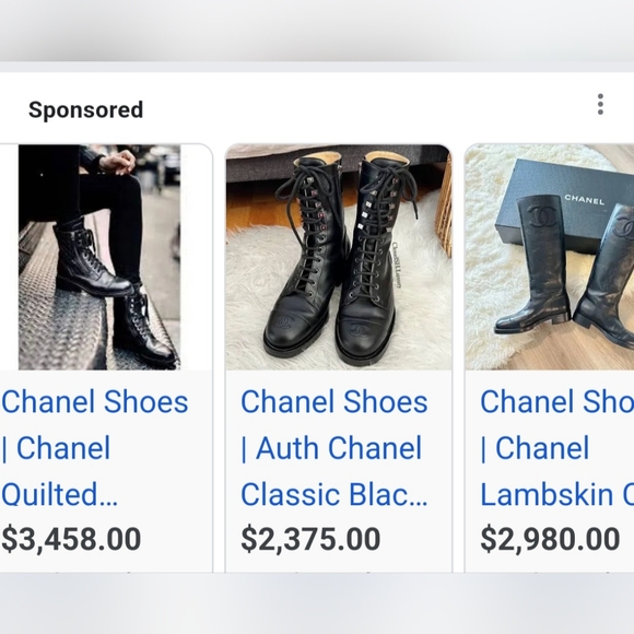 Chanel Dark Brown Mid Calf High-End Fashion Boots Size 6 US (MINT) - Picture 10 of 16